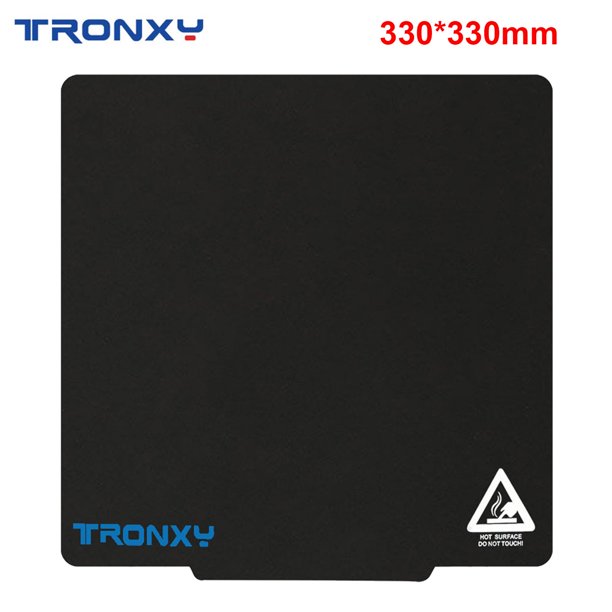 Almohadilla adhesiva de placa de superficie de construcción magnética Tronxy ultraflexible extraíble 330*330mm