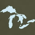 thumbnail image 3 of CafePress - Great Lakes T Shirt - Men's Classic Graphic Cotton T-Shirt, 3 of 4