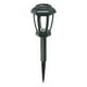 thumbnail image 3 of Postes de luces solares LED para exteriores | Panel solar de alto brillo | Lámpara de columna de valla impermeable IP65 | Accesorio de pilar ABS moderno | Mando a distancia | Paquete de 2 | 9x31cm |, 3 of 7
