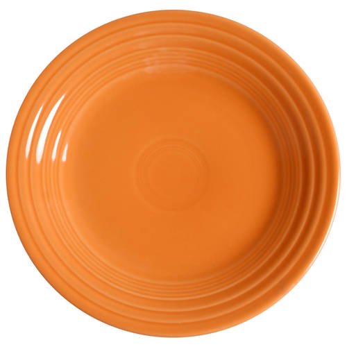 Open Box Homer Laughlin Fiesta Tangerine (Intro 2003) Luncheon Plate 3721279