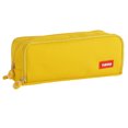 thumbnail image 1 of Large Pencil Case 3 Compartments Pencil Pouch Big Capacity Pencil Bag Stationery Storage Pen Bag - yellow, 1 of 5