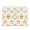 Orange Bow and Intertwined Green Leaves, variant on Large Fliplid Foldable Storage Bin Boxes Cubes Baskets with 2 Handles for Clothes Books 16.5x12.6x11.8 Inch Delicate White Lace Floral Pattern