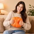 thumbnail image 3 of Halloween Pumpkin Squishy, Squishies Stress Balls, Elastic Stretch Fidget Sensory, Slow Rising Squishy for Festive Fun and Seasonal Decor, 5 Inch, 3 of 5