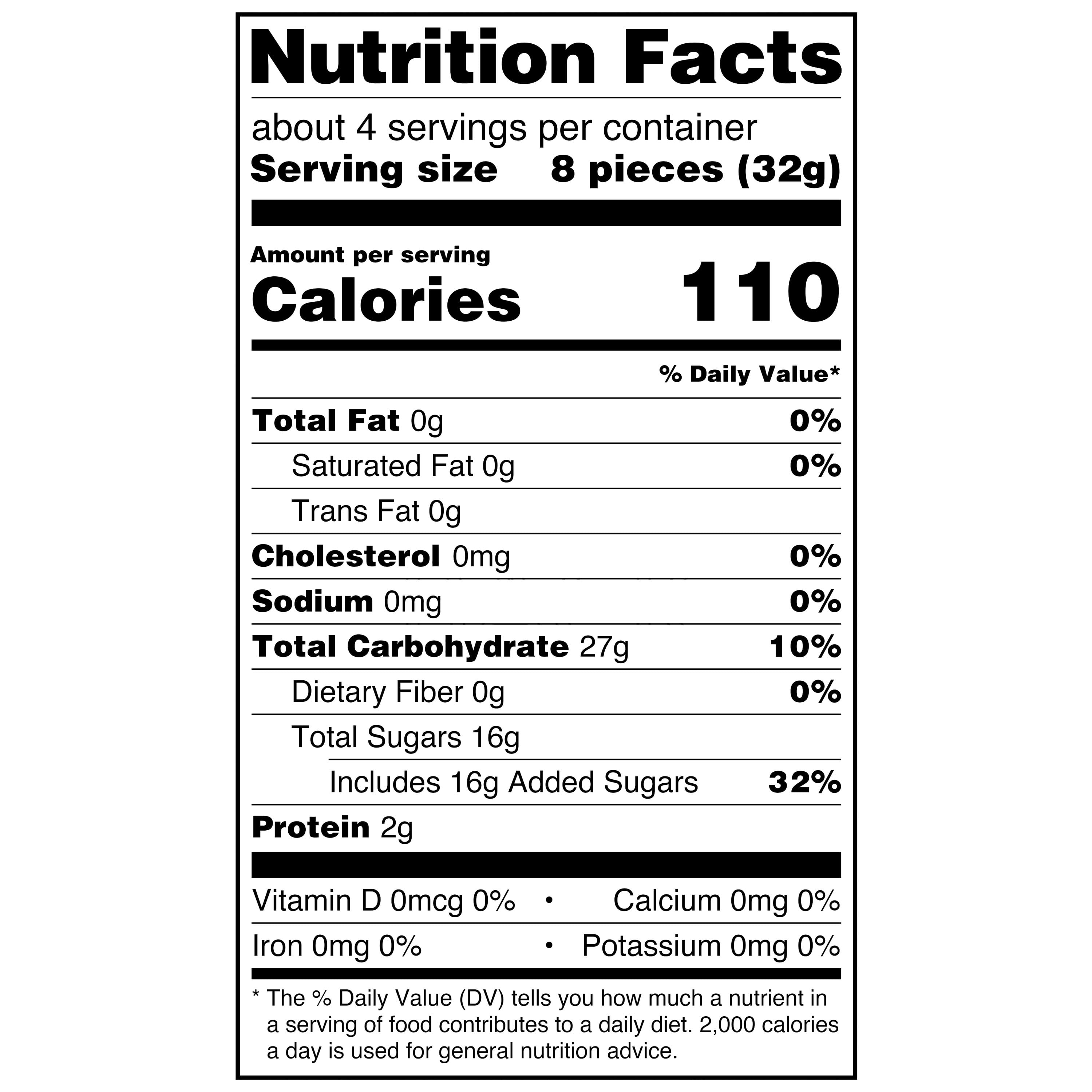 Great Value Sour Gummy Worms Candy, 4 oz