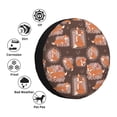 thumbnail image 5 of Spare Tire Cover, Beautiful Fox Wheel Cover Tire Covers for Trailers Car Truck Camper Universal Tire Covering Fits Diameter 14 inch, 5 of 7