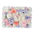 thumbnail image 3 of S SERENABLE Artificial Flower Panel Rose Backdrop Floral Decorative Valentines Day Decor Background for Wedding Stage Ceremony Wall Decor C, 3 of 8