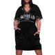 thumbnail image 1 of head Girl-vestido holgado con bolsillos para mujer traje de verano hermoso y orgulloso, 1 of 6