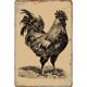 thumbnail image 2 of Plantillas De Dibujo De Pared De Pintura De Hierro Para Letrero De Pollo Chic Retro Resistente A La Intemperie Para El Hogar Likrtyny Arte Deco, 2 of 9