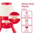 thumbnail image 4 of Little Giant DOMEFDR45 45 Pound Feed Heavy Duty Poultry Chicken Gravity Feeder, 4 of 12