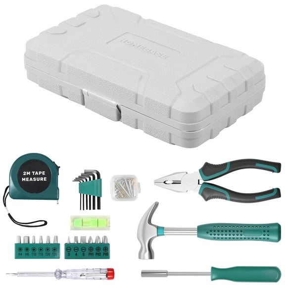 TiokMc Tool Kit 148 Piece, General Household Basic Hand Tool Set with ...