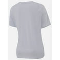 thumbnail image 3 of Women's Ultra-Soft V-Neck Short Sleeve Trendy Casual T-Shirt, 3 of 5