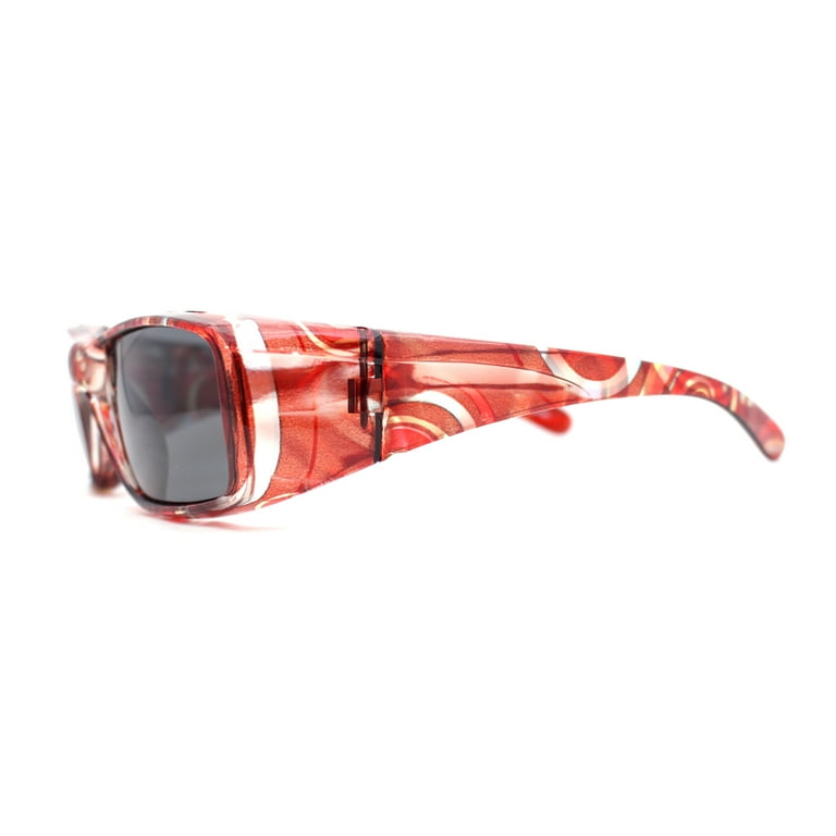 Polarized Super Wide Oversized 63mm Rectangular Fit Over  display picture 3