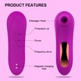 thumbnail image 5 of XBONP Sucking Vibrator for Women, with 10 Sucking Modes - Adult Sex Toys for Women Couples (Purple), 5 of 8