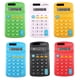 thumbnail image 3 of Calculadora de escritorio de 8 dígitos con pantalla LCD y botón sensible, función estándar portátil ultrafina creativa para oficina, hogar, escuela, batería AA no incluida, 3 of 8
