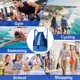 thumbnail image 5 of Bolso con cordón con bolsillos con cordón para hombres y mujeres almacenamiento de hombro simple de gran capacidad MFZFUKR BST3057953-2, 5 of 5