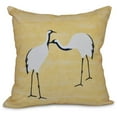 thumbnail image 1 of Simply Daisy 16" x 16" Stilts Animal Print Outdoor Pillow, 1 of 1