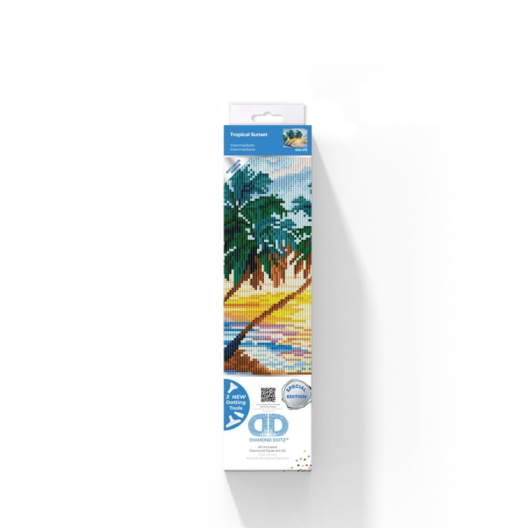 DIAMOND DOTZ® Tropical Sunset Special Edition Diamond Painting Kit