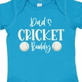 thumbnail image 4 of Inktastic Dad's Cricket Buddy Boys or Girls Baby Bodysuit, 4 of 5