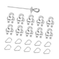 thumbnail image 4 of 10 Abrazaderas para Cables M5, Pernos en U de Acero Inoxidable, Resistentes, Portátiles, Profesionales, de Alta Durabilidad., 4 of 9