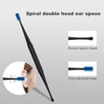 thumbnail image 1 of Ear Pick Smooth Spiral Head Lightweight Silicone Ear Cleaner Spoon Care Tool for Kids, 1 of 8