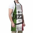 thumbnail image 4 of Yehwow Pizzeria Retro Poster on Grunge Bib Apron For Kitchen BBQ Gardening With Adjustable Neck Strap 27x31 Inch, 4 of 4