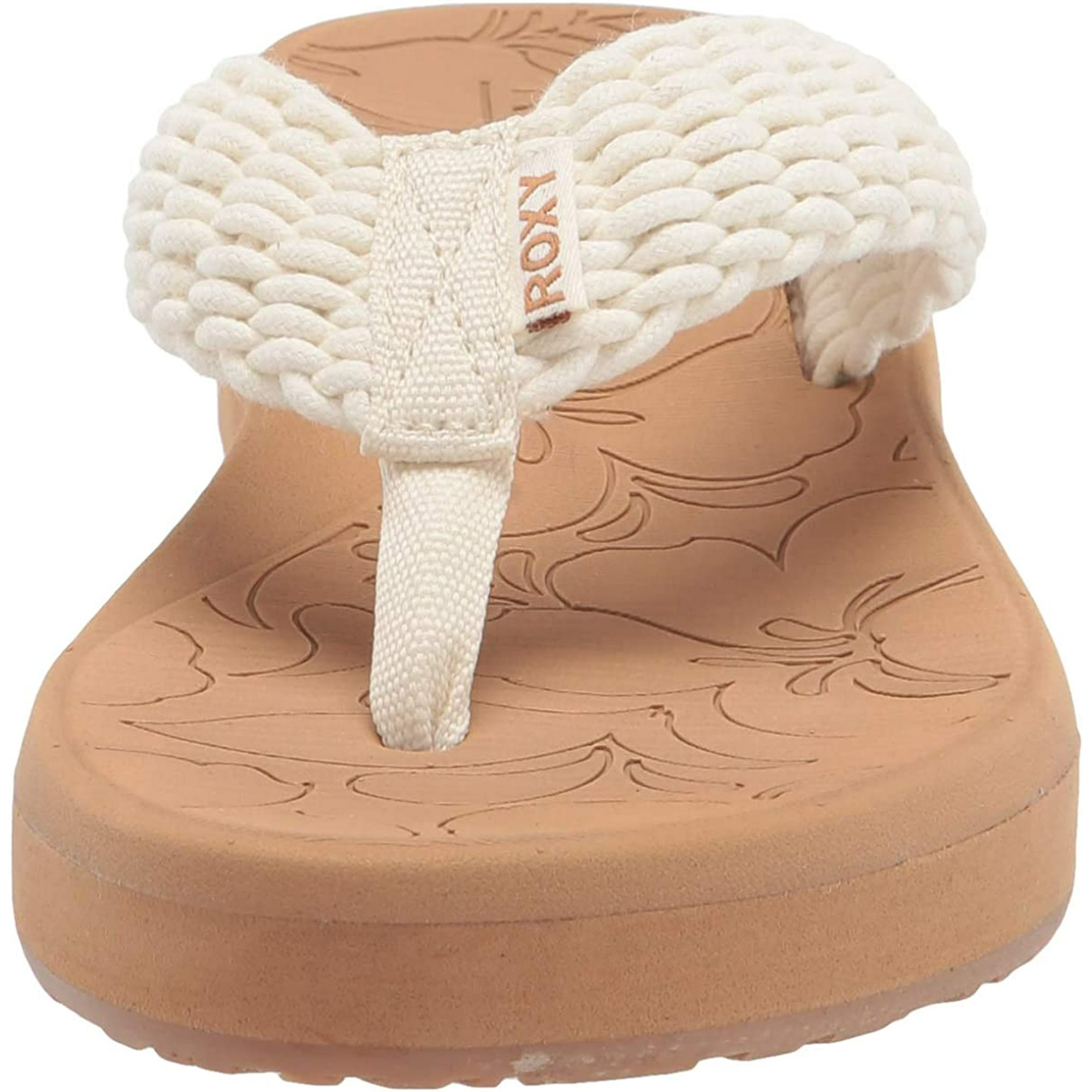 Roxy wedge flip flops sale