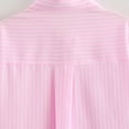 thumbnail image 3 of Kaemgyyd Button down Shirt Women Striped Long Sleeve Collared Business Office Work Blouses Tops with Pocket Casual Tunic, 3 of 4