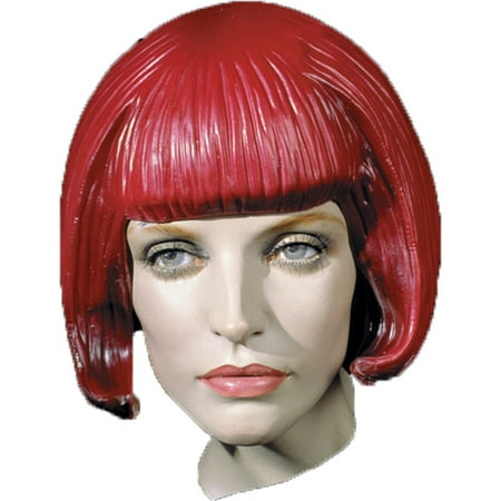 Morris Costumes Womens Beebop Latex Rubber Wig Halloween Accessory