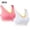 White, variant on Lovskoo 2Pc Women's Sports Bra Lace Cami Bra Wireless Tank Top Bra Comfortable Everyday Bras For Women Leisure White