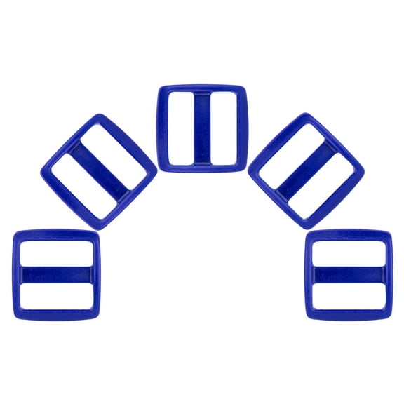 25 - 3/4 inch Royal Blue YKK Wide Mouth Heavyduty Triglide Slides