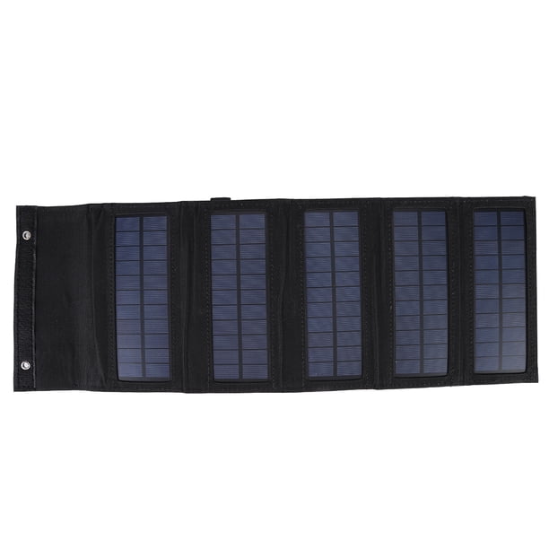 Banco Solar Cargador Plegable Panel 10W 5V Con Puerto USB Impermeable para Teléfonos Celulares La Computadora Portátil