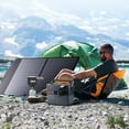 thumbnail image 5 of ALLPOWERS 100W Portable Solar Panel for Power Station, Foldable Solar Generator Charger with Adjustable Kickstand, IP66 Waterproof for Camping, RV, Boat, Home, Off Grid, Power Outage, 5 of 12