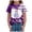 HLshirt194-Purple, variant on xaweyi Girls Cute Ghost Halloween Shirt Short Sleeve Crew Neck Graphic Tee Kids Party Wear,Sizes 9-10 Years