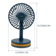 thumbnail image 3 of Ventilador personal de refrigeración de funcionamiento silencioso de 3 velocidades, 3 of 6