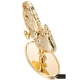 thumbnail image 6 of Matashi 24K Gold Plated Crystal Studded Rooster Ornament with Clear Crystals, 6 of 8