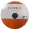 thumbnail image 4 of Wired Ribbon Celebrate It 2.5 in X 20 Feet Orange Pumpkins, 4 of 5