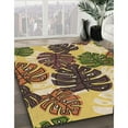 thumbnail image 3 of Ahgly Company Machine Washable Indoor Rectangle Transitional Red Brown Area Rugs, 8' x 10', 3 of 7