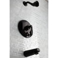 thumbnail image 4 of Kingston Brass KB46350DFL Tub and Shower Faucet, Oil Rubbed Bronze, 4 of 5