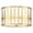 GOLD, variant on Crystorama Lighting - Royston - 3 Light Flush Mount In Modern and Contemporary