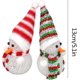 thumbnail image 2 of Paquete de 5 luces de noche navideñas, luces LED multicolores con forma de muñeco de nieve y sombrero, 2 of 5