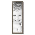 thumbnail image 2 of ArtToFrames 7" x 22" Silver Picture Frame, 7x22 inch Multi Wood Poster Frame (WOM-4756), 2 of 7