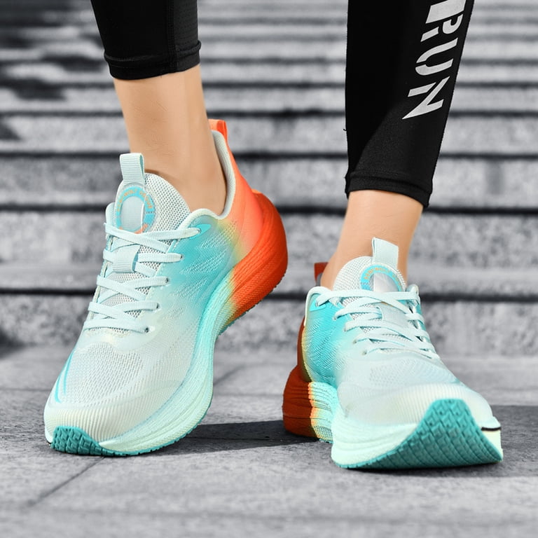 Men\'s Teal Athletic Running Shoes with White Accents Men main image 4