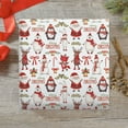 thumbnail image 3 of Current Winter Friends Christmas Rolled Gift Wrap - 1 Giant Roll, 23" x 32', 3 of 6