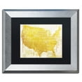 thumbnail image 2 of Trademark Fine Art "American Dream II" Canvas Art by Color Bakery, Black Matte, Silver Frame, 2 of 4