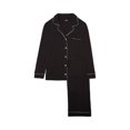 thumbnail image 4 of Cosabella Women's Bella Long Sleeve Top & Pant Set in Black, 4 of 4
