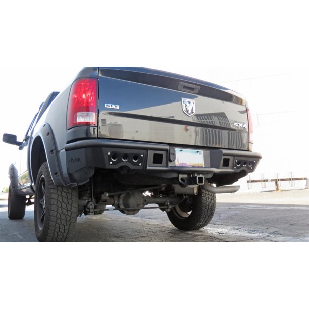 Addictive Desert Designs 09 18 Dodge Ram 1500 Stealth R Rear Bumper W Backup Sensor Cutouts