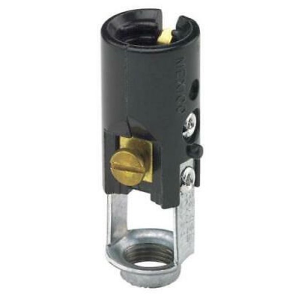 3pk Leviton 041 000 Black Keyless Incandescent Single Circuit Lamp Holder Walmart Com