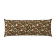 thumbnail image 2 of KLL Ultra Soft Microfiber Body Pillow Cover/Pillowcases 20"x54" with Hidden Zipper Closure-Mushrooms and Autumn, 2 of 8