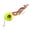 100g-Yellow green, variant on 2. Rubber Skirt Kabura Jigs Head 40g-100g Sliding Barbed Hook Artificial Fishing Lure Baits