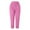 Hot Pink, variant on Women's Fleece Lined Sweatpants Casual Straight Leg Pants Winter Warm Sweat Pants for Women